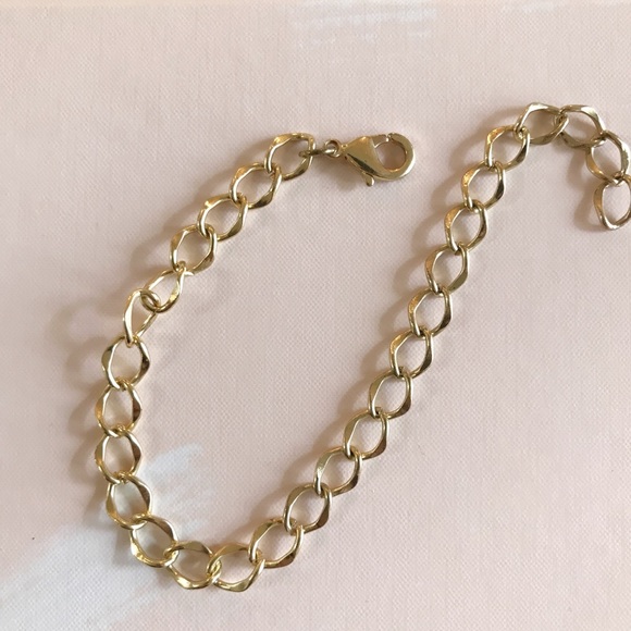 Gold chain bracelet - Picture 6 of 7